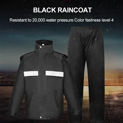 เสื้อกันฝนสีดำที่มีคุณภาพดีที่สุด