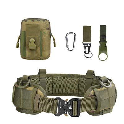 เข็มขัดซีลเอวแบบยุทธวิธีที่สามารถถอดออกได้แบบมัลติฟังก์ชั่น