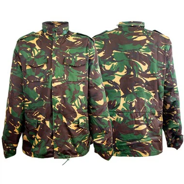 แทนซาเนียกองทัพอังกฤษพรางM65สนามที่ถอดออกได้ซับยุทธวิธีการต่อสู้แจ็คเก็ตผู้ชาย